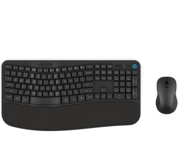 JLAB Flow Wireless Keyboard Mouse Set Black - Image 1