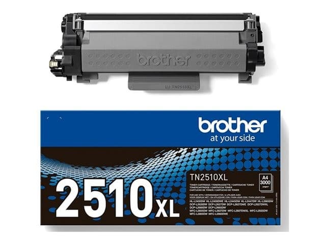 Brother TN-2510XL Super High Capacity Black Original Toner Cartridge - 3,000 Pages (1-Pack) - Image 2