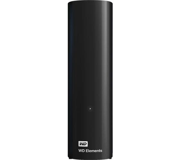 WD Elements Desktop External Hard Drive - 10 TB, Black - Image 1