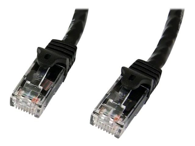 StarTech CAT6 Snagless UTP Ethernet Cable 3m Black (N6PATC3MBK) - Image 2