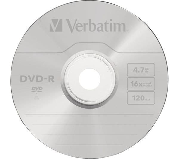 Verbatim Azo DVD-R 4.7GB 16x 100 Pack - Image 2