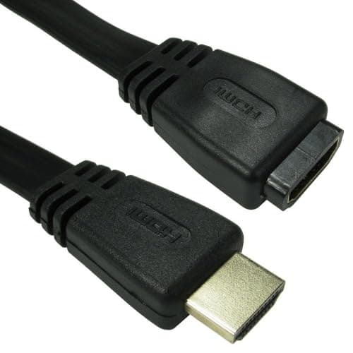 Cables Direct 1m Flat HDMI 1.4 Extension Cable - Image 2