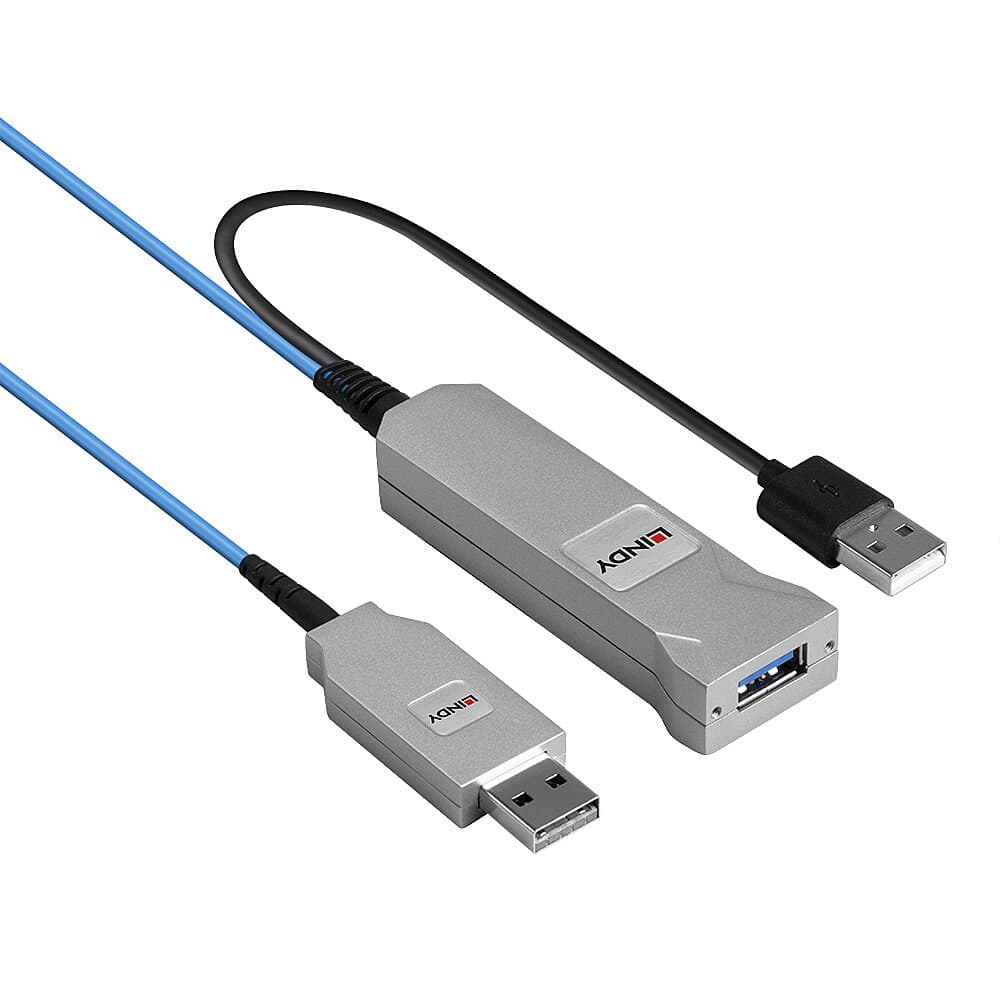 Lindy 30m Fibre Optic USB 3.0 Cable - Image 3