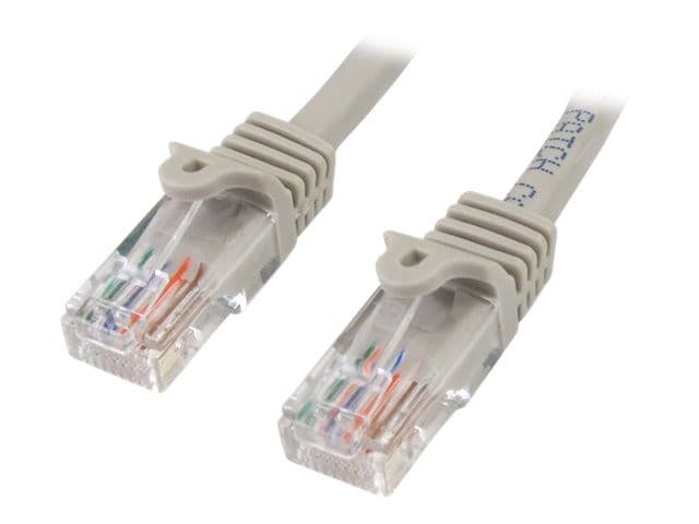 StarTech Cat5e Snagless Patch Cable 15m Grey - Image 2