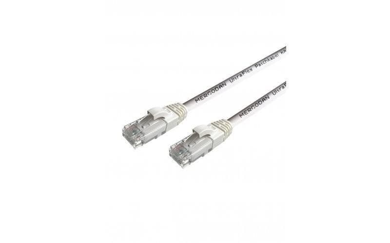 Mercodan UltraFlex Patch cable KAT6 UTP 1.5m White