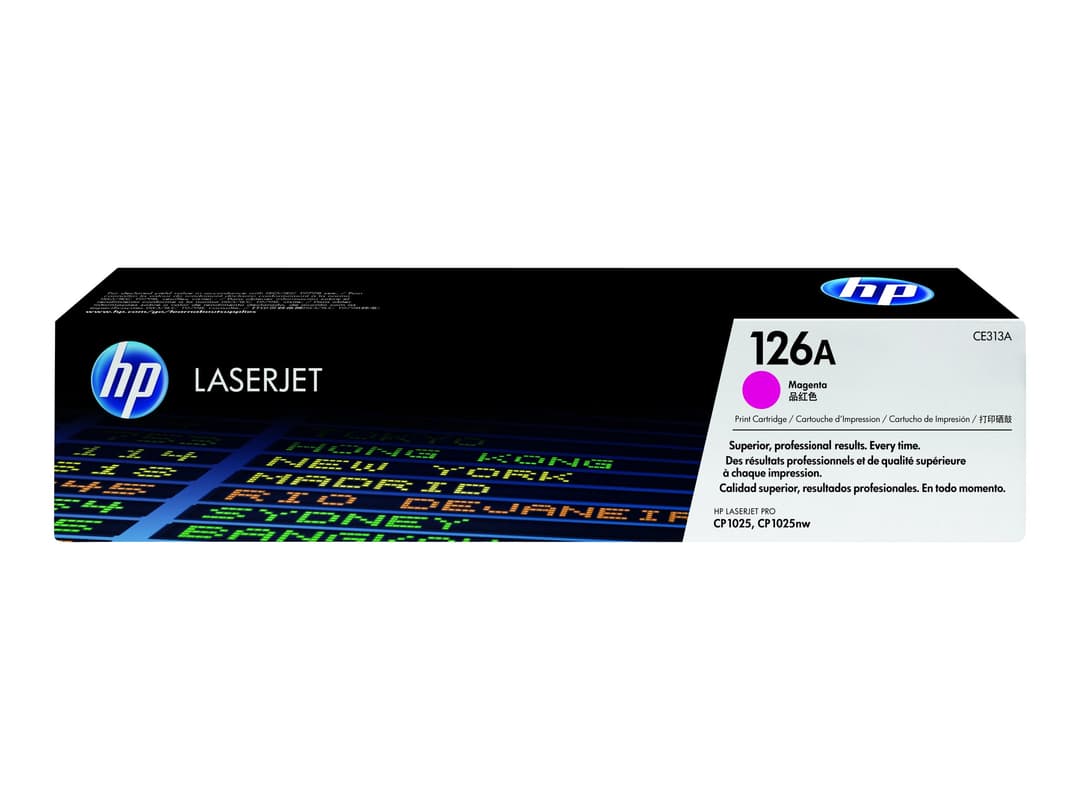 HP 126A Original LaserJet Toner Cartridge CE313A 1000 Pages - Magenta - Image 1