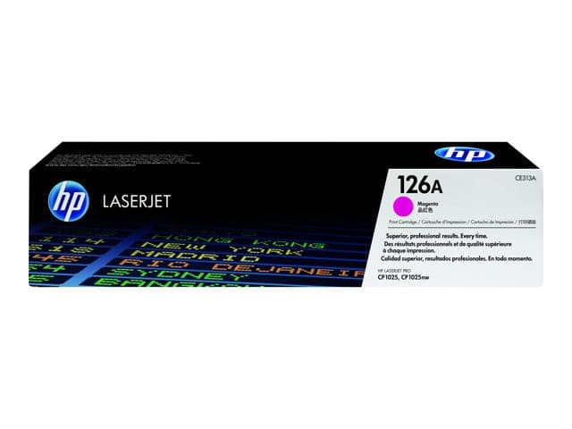 HP 126A Original LaserJet Toner Cartridge CE313A 1000 Pages - Magenta - Image 4
