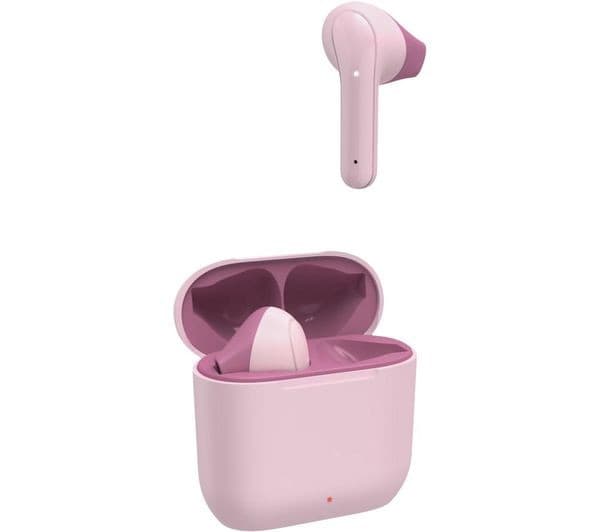 HAMA Essential Line Freedom Light Wireless Bluetooth Earbuds - Pink - Image 4