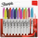 Sharpie Fine Tip Permanent Markers Assorted Colours - 18 Pack thumbnail 1