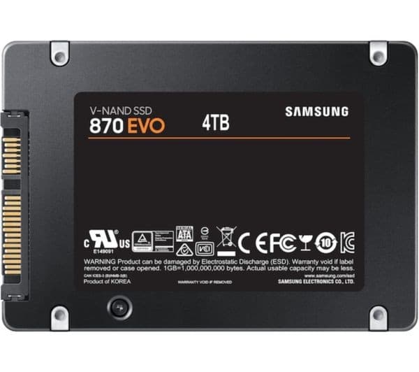 Samsung 870 EVO 4TB 2.5" SATA Internal SSD - Image 4
