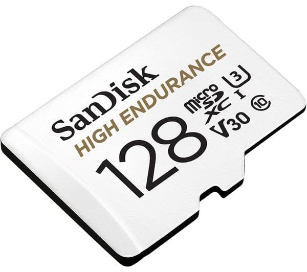 SanDisk High Endurance 128GB microSDXC UHS-I Memory Card with SD Adapter (Class 10, U3, V30, 100MB/s) - Image 4