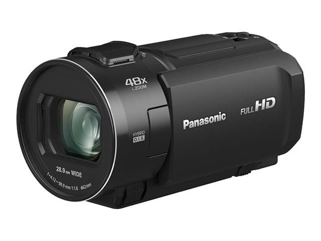 Panasonic HC-V900 Full HD Camcorder with 24x Optical Zoom, 3" Touchscreen LCD - Black - Image 2
