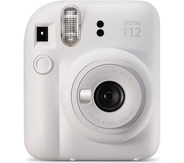 INSTAX mini 12 Instant Camera - Clay White - Image 1