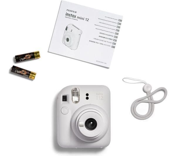 INSTAX mini 12 Instant Camera - Clay White - Image 5