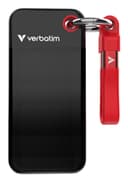 Verbatim Pocket SSD USB 3.2 Gen 2 128GB Black/Red thumbnail 2