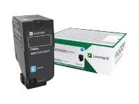 Lexmark 75B20C0 Original Cyan Return Programme (LRP) Toner Cartridge - Image 2