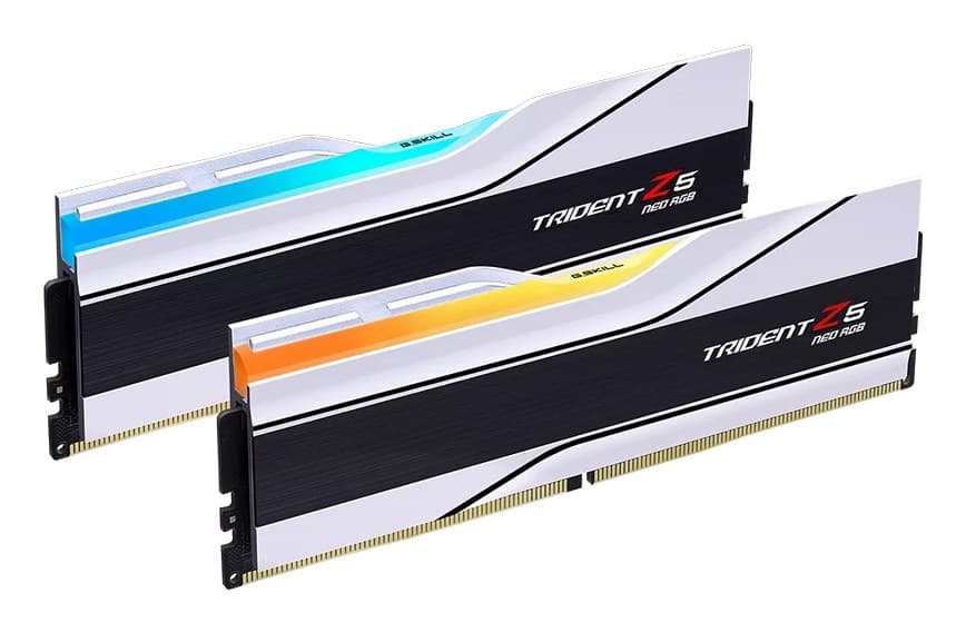 G.Skill Trident Z5 Neo RGB F5-6000J2836G16GX2-TZ5NRW memory module 32 GB 2 x 16 GB DDR5 6000 MHz CL28 AMD EXPO White - Image 2