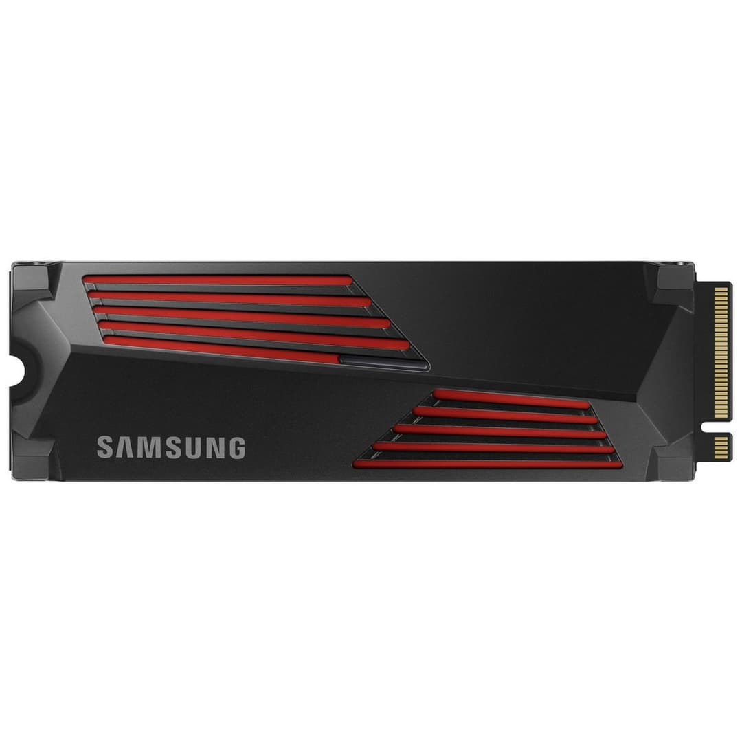Samsung 990 PRO Heatsink 2TB M.2 PCIe 4.0 NVMe SSD for PC & PS5 - Image 1