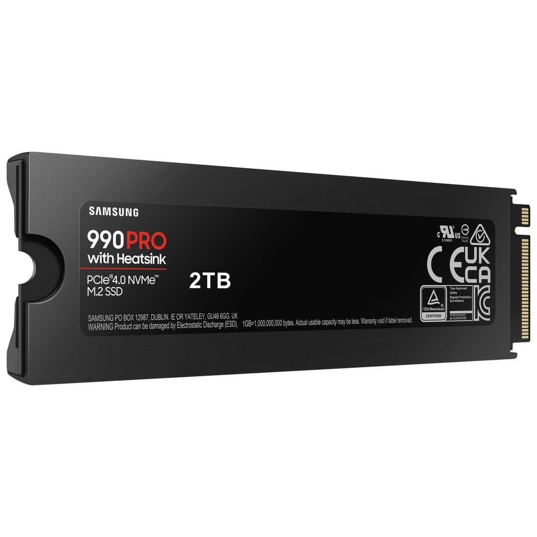 Samsung 990 PRO Heatsink 2TB M.2 PCIe 4.0 NVMe SSD for PC & PS5 - Image 6