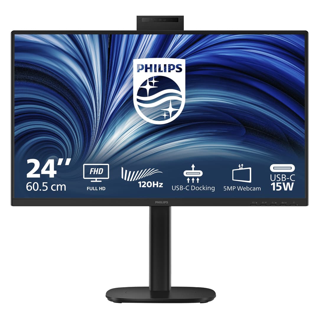 Philips 3000 series 24B2U3301H/00 computer monitor 60.5 cm (23.8") 1920 x 1080 pixels Full HD LCD Black - Image 1