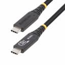 StarTech.com 3ft (1m) USB4 Cable 40Gbps, 240W (5A) Power Delivery, 8K 120Hz / 4K 240Hz DP Alt Mode, USB-IF Certified USB-C Cable - Thunderbolt Compatible thumbnail 1