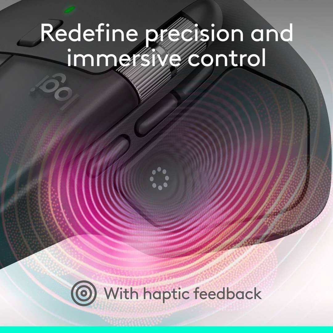 Logitech MX Master 4 Wireless Mouse - Graphite - Image 2