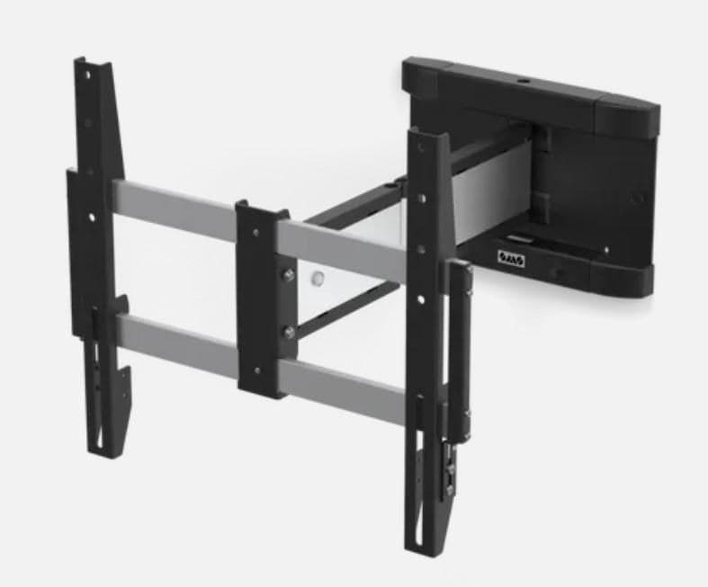 SMS Icon 3D Medium Tilt & Swivel Display Wall Bracket, VESA 100x100-400x400, 25kg Max Load, Alu/Black (14-002-5)