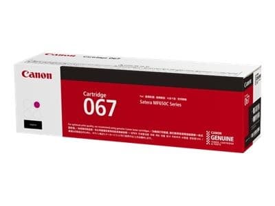 Canon 067 Magenta Original Toner Cartridge (5100C002) - 1,250 Pages