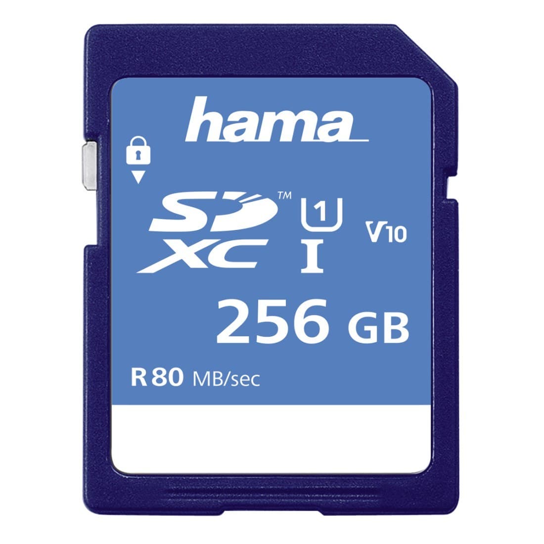 Hama SDXC 256GB Class 10 UHS-I 90MB/s, blue