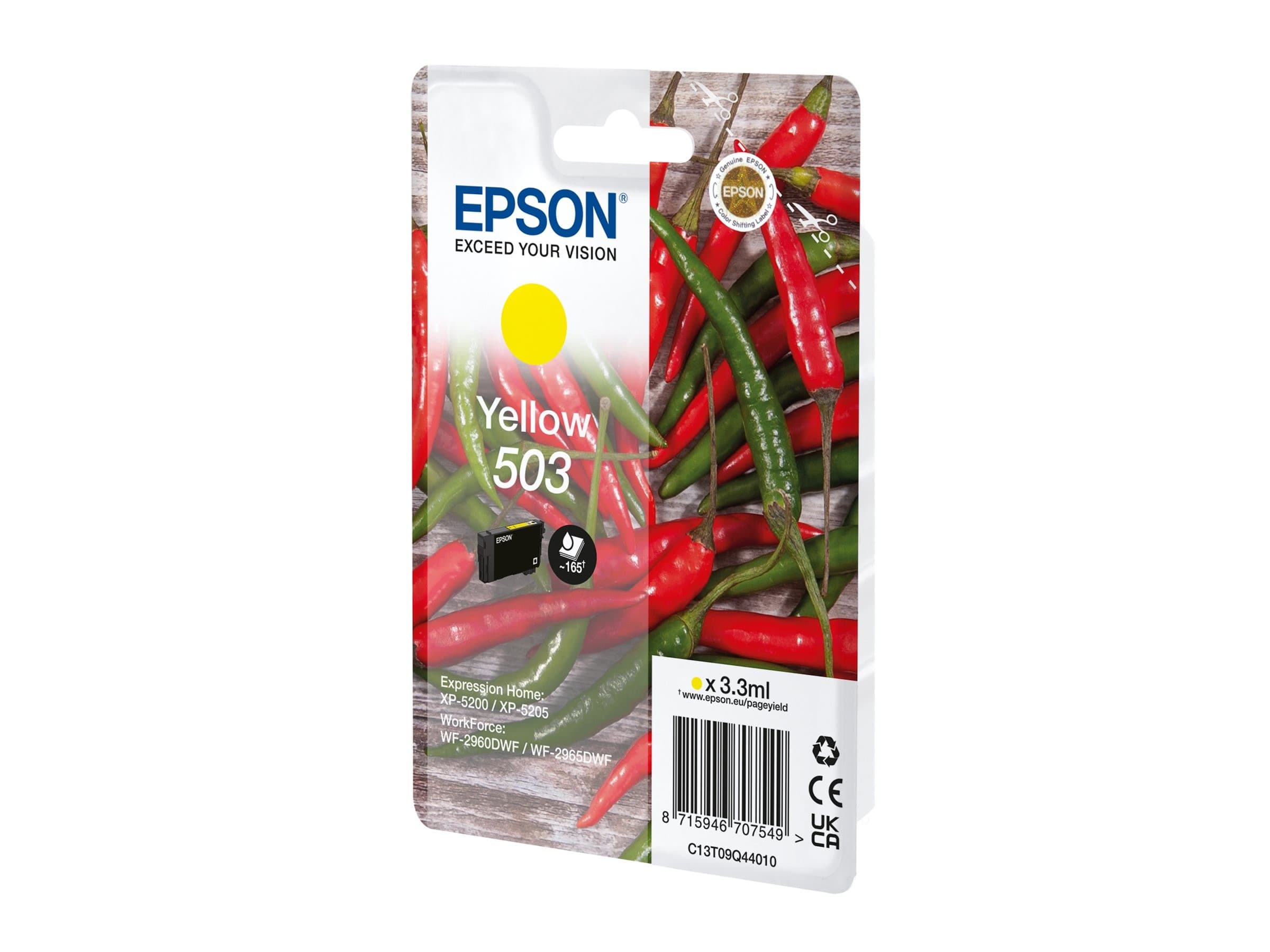 Epson 503 Original Ink Cartridge - Yellow