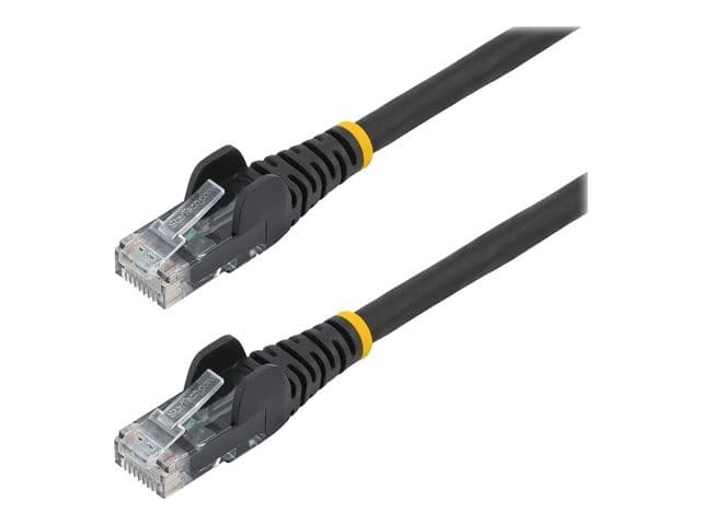 StarTech N6LPATCH CAT6 LSZH Snagless UTP Patch Cable 3m - Black - Image 3