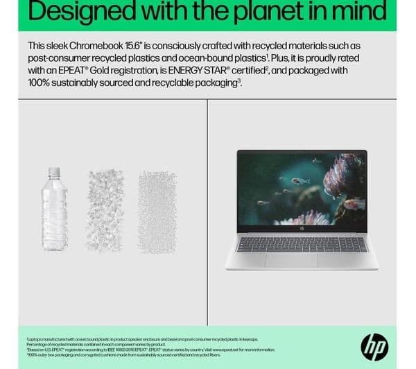 HP 15a-nb0504sa Chromebook Intel N100 4GB 128GB 15.6" Silver - Image 7