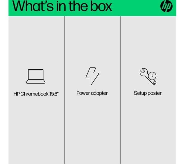 HP 15a-nb0504sa Chromebook Intel N100 4GB 128GB 15.6" Silver - Image 8