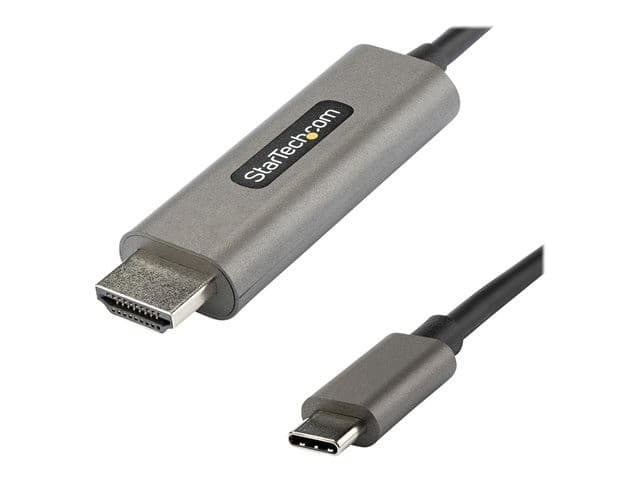 StarTech.com USB-C to HDMI Adapter Cable 4K 60Hz HDR10 1m Black - Image 3