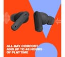 JBL Tune Beam Wireless Bluetooth Noise-Cancelling Earbuds - White thumbnail 2