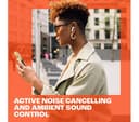 JBL Tune Beam Wireless Bluetooth Noise-Cancelling Earbuds - White thumbnail 3