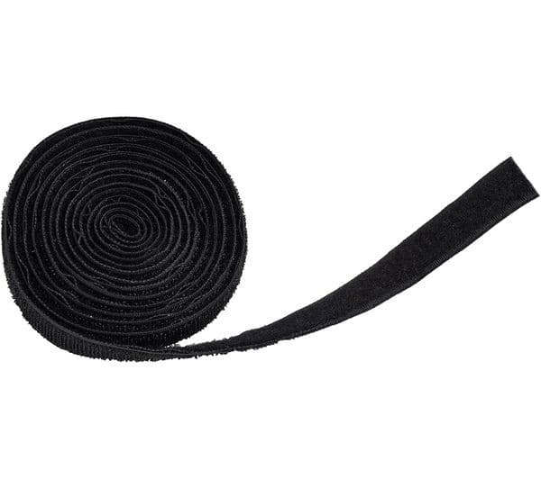 D-Line Cable Tidy Hook & Loop Band 1.2m Black