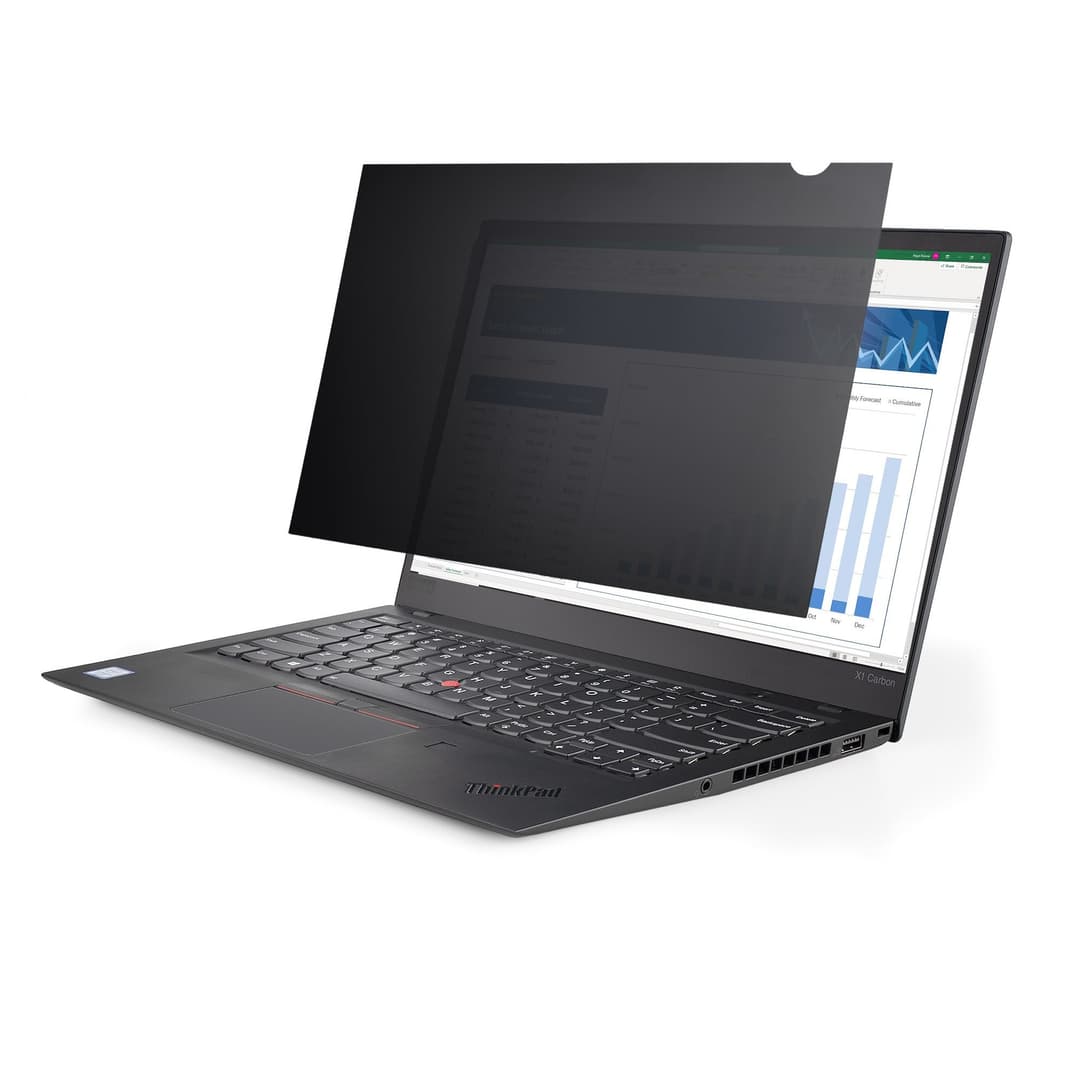 StarTech.com 15.6-inch 16:9 Laptop Privacy Filter, Anti-Glare Privacy Screen w/51% Blue Light Reduction, Notebook Screen Protector w/ +/- 30 Degrees Viewing Angle, Matte/Glossy - Image 1