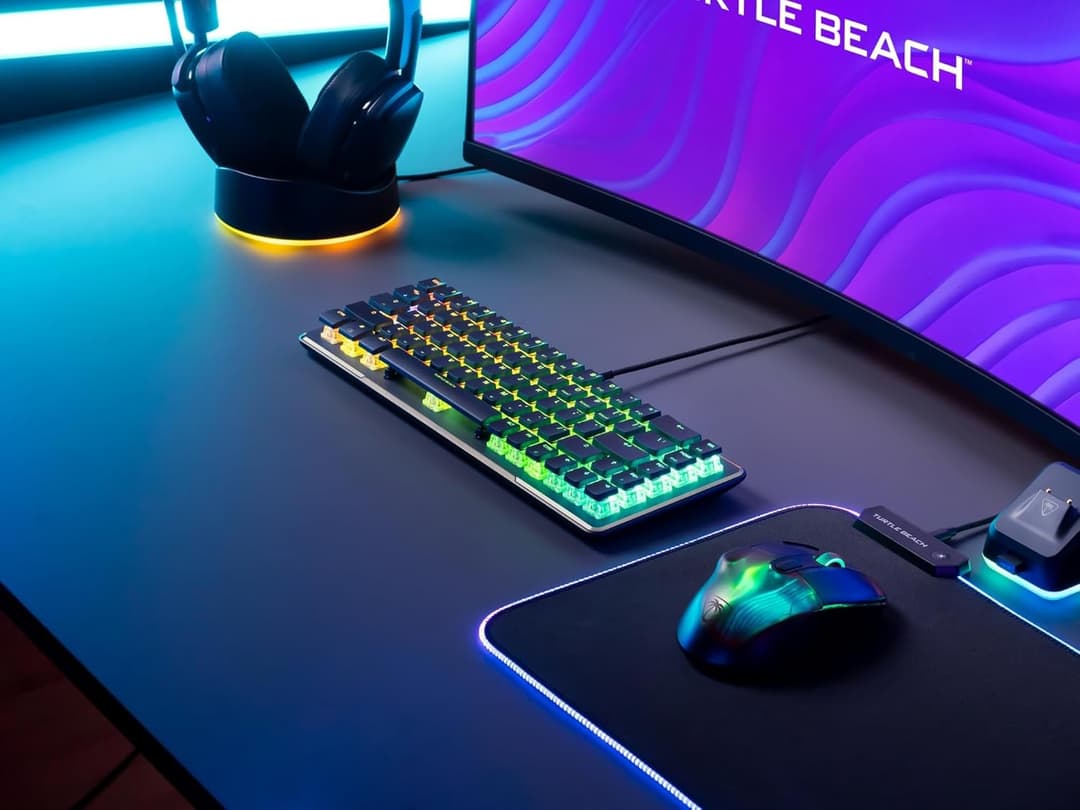Turtle Beach Vulcan II Mini Optical Mechanical Gaming Keyboard - Black - Image 3