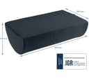 Leitz Ergo Cosy Footrest - Velvet Grey thumbnail 5
