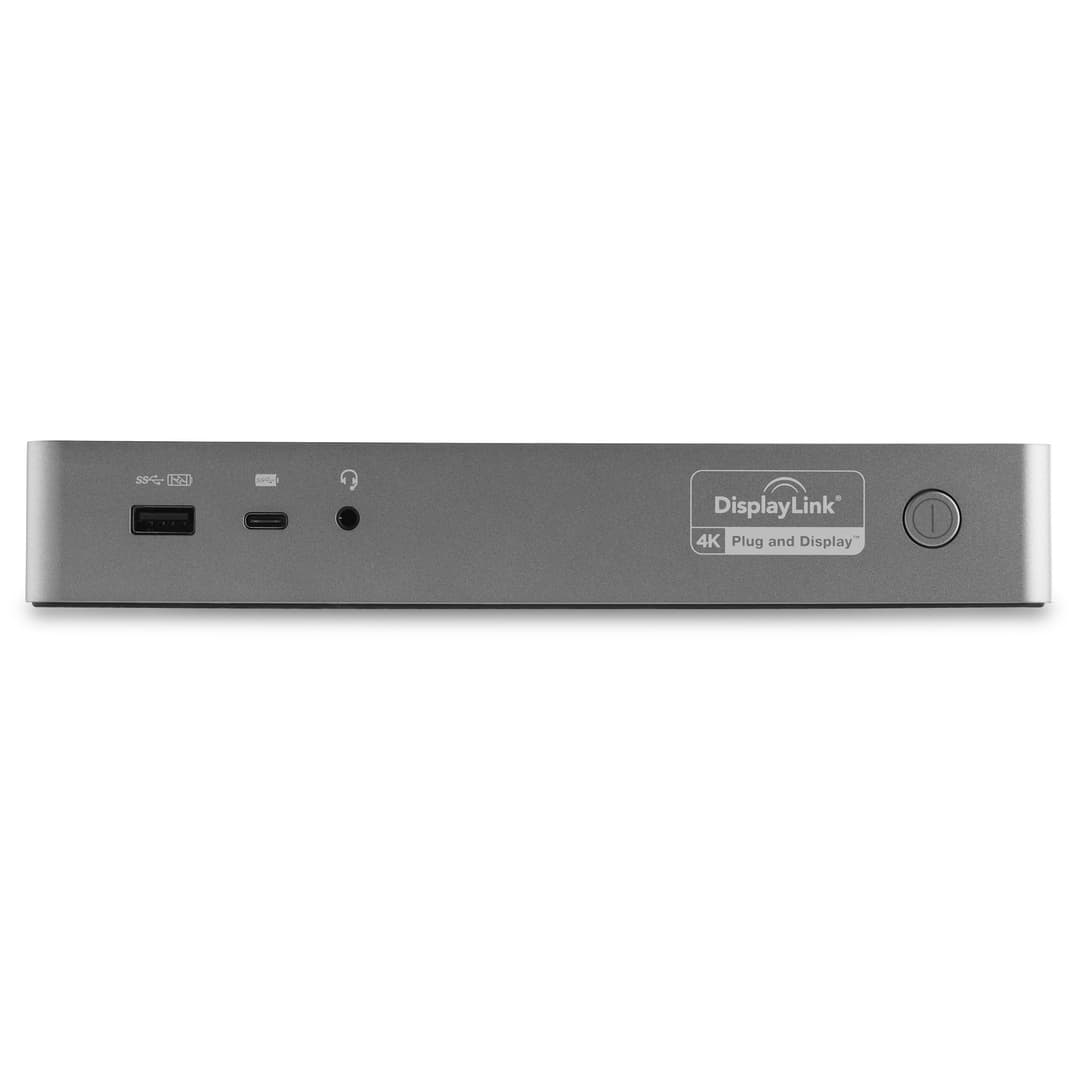 StarTech.com Universal Laptop Docking Station, Hybrid USB-C & USB-A Dock, Dual 4K DP & HDMI, 100W PD, Mac / Windows / Chrome OS, 4x USB 5Gbps Hub, GbE - Image 4