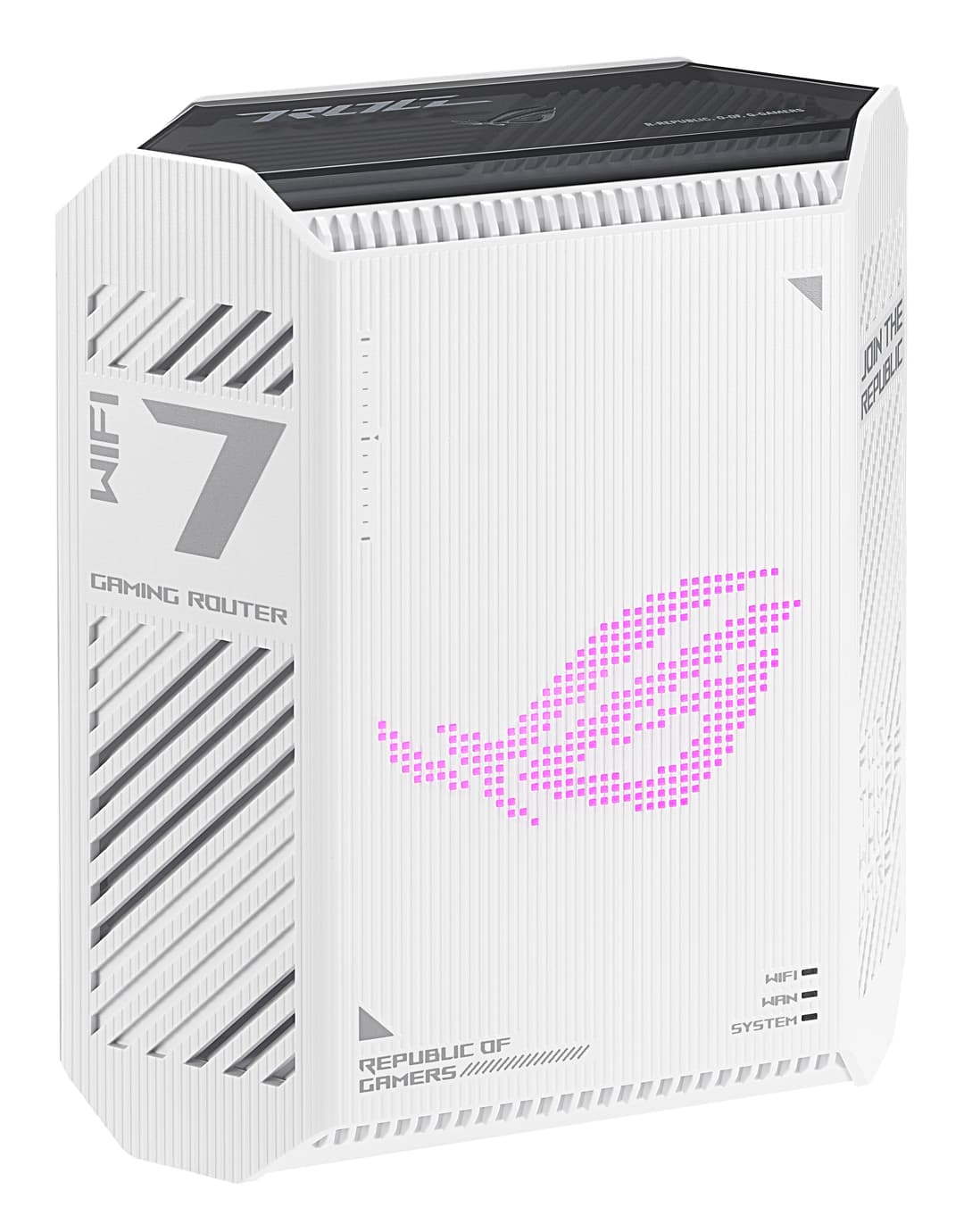 ASUS GS-BE7200 wireless router 2.5 Gigabit Ethernet Dual-band (2.4 GHz / 5 GHz) White, Black - Image 1