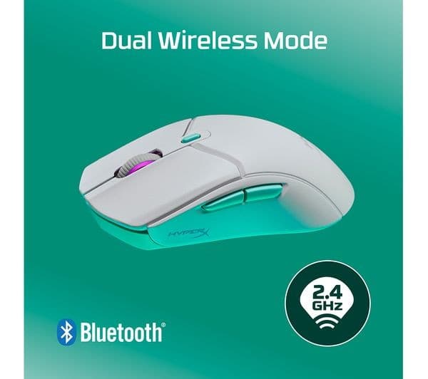 HyperX Pulsefire Haste 2 Core RGB Wireless Gaming Mouse - Black - Image 3