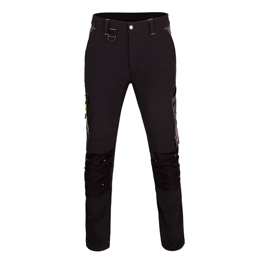 Beeswift FLEX WORKWEAR TROUSER TWO-TONE Black Grey 28R SFTBLGY28R