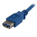 StarTech.com 1m Blue SuperSpeed USB 3.0 Extension Cable A to A - M/F thumbnail 2