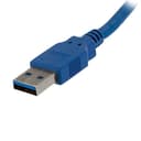 StarTech.com 1m Blue SuperSpeed USB 3.0 Extension Cable A to A - M/F thumbnail 3
