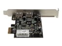 StarTech.com 2 Port PCI Express (PCIe) SuperSpeed USB 3.0 Card Adapter with UASP - LP4 Power - Dual Port USB 3 PCIe Controller (PEXUSB3S25) - USB adapter - PCI Express x1 - USB 3.0 x 2 thumbnail 4