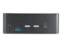 StarTech SV231DHU34K6 2-Port Dual Monitor HDMI KVM Switch 4K 60Hz HDR with 2-Port USB 3.0 Hub - Black thumbnail 2