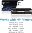HP 49A Q5949A Original HP LaserJet Toner Cartridge for HP LaserJet 1160, 1320, 3390, 3392 - Black - 2,500 Pages thumbnail 2