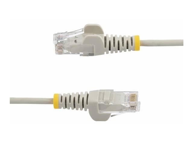 StarTech N6PAT100CMGRS Slim LSZH CAT6 Snagless Patch Cable 1m Grey - Image 4